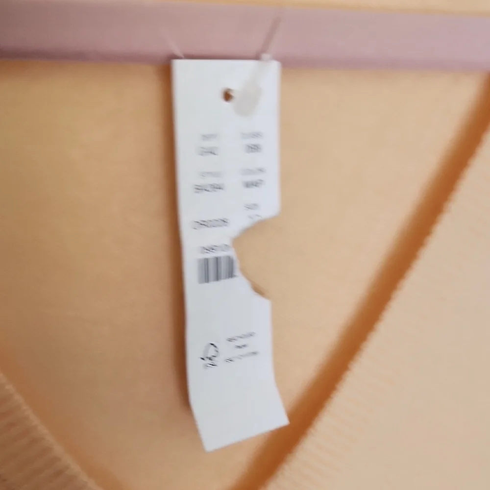 J. Crew V-Neck Sweater - Warm Apricot - Picture 4 of 5